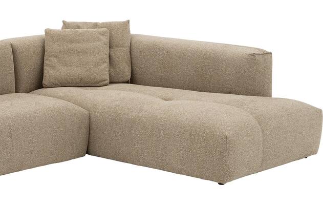 Goossens hoekbank lago bruin stof - 8260079-goossens-lago-bank-stof-bruin-05