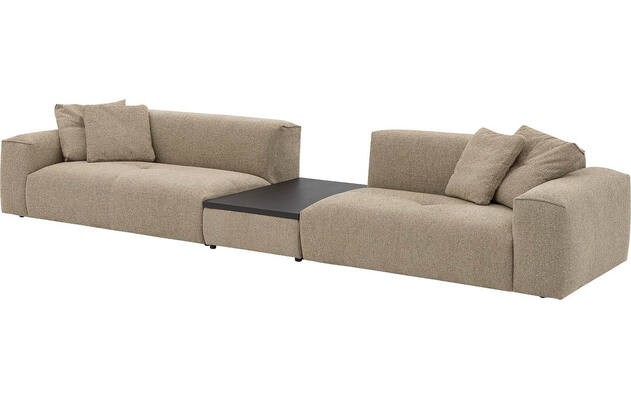 Goossens zitbank lago bruin stof - 8260085-gespiegeld-03