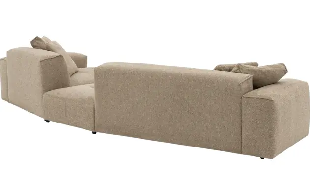 Goossens loungebank lago bruin stof - 8260087-gespiegeld-05
