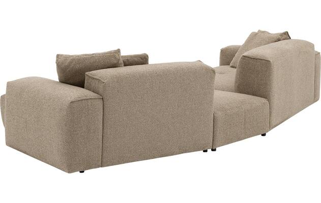 Goossens loungebank lago bruin stof - 8260087-gespiegeld-07