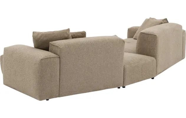 Goossens loungebank lago bruin stof - 8260087-gespiegeld-07