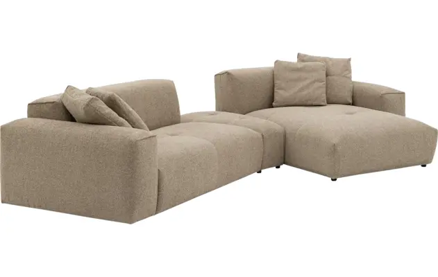 Goossens loungebank lago bruin stof - 8260087-gespiegeld-08