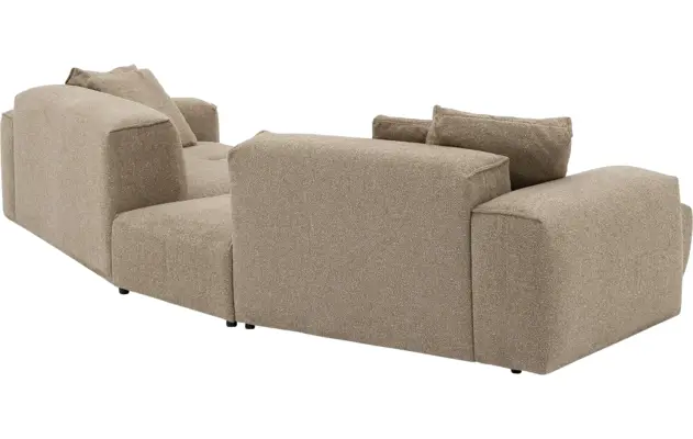Goossens loungebank lago bruin stof - 8260087-goossens-lago-bank-stof-bruin-06