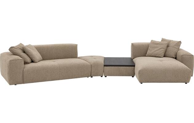 Goossens loungebank lago bruin stof - 8260088-gespiegeld-22