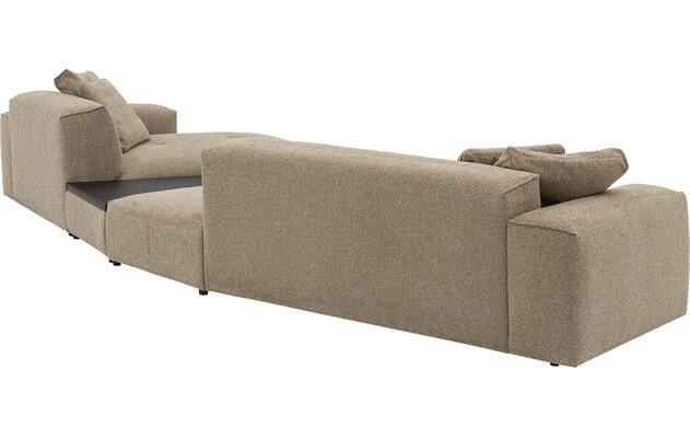 Goossens loungebank lago bruin stof - 8260088-gespiegeld-25