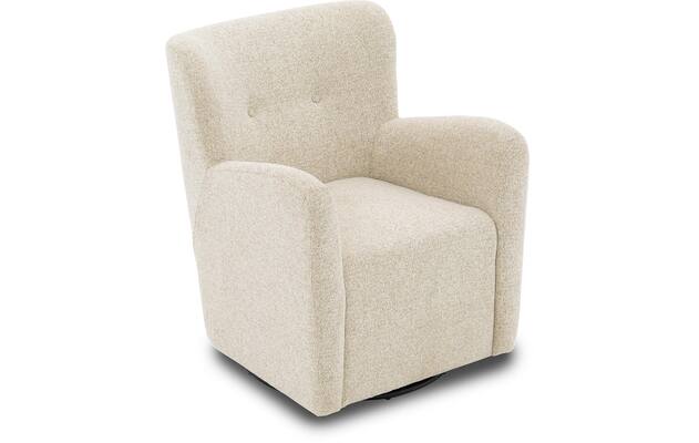 Goossens draaifauteuil brownie wit stof - 8260098-goossens-brownie-fauteuil-stof-05