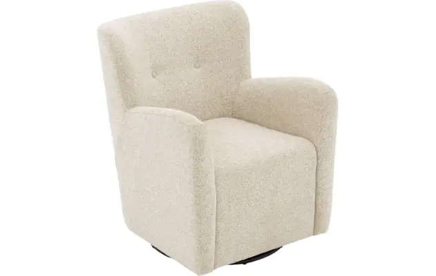 Goossens draaifauteuil brownie wit stof - 8260098-goossens-brownie-fauteuil-stof-05