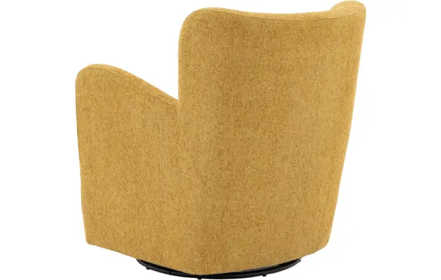 Goossens draaifauteuil brownie geel stof - 8260099-goossens-brownie-fauteuil-stof-02