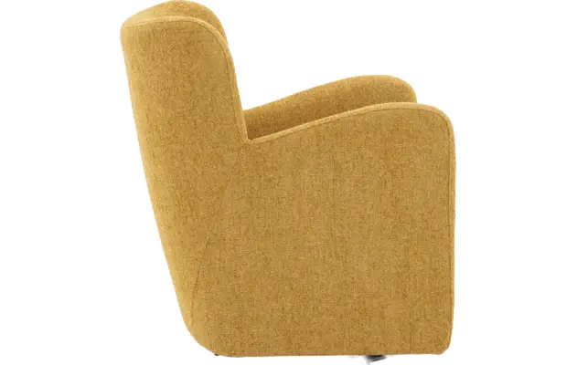 Goossens draaifauteuil brownie geel stof - 8260099-goossens-brownie-fauteuil-stof-03