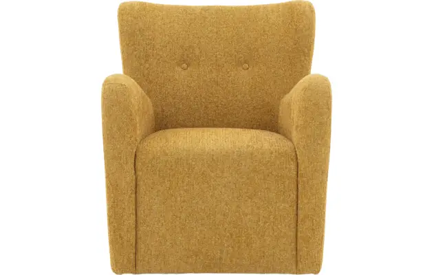 Goossens draaifauteuil brownie geel stof - 8260099-goossens-brownie-fauteuil-stof-04
