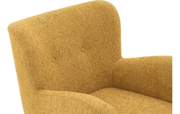 Goossens draaifauteuil brownie geel stof - 8260099-goossens-brownie-fauteuil-stof-08