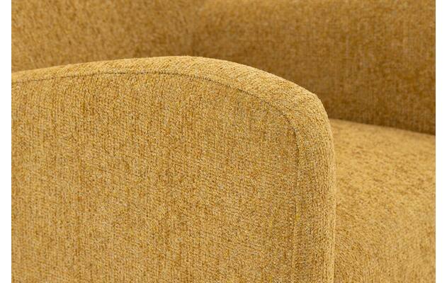 Goossens draaifauteuil brownie geel stof - 8260099-goossens-brownie-fauteuil-stof-09