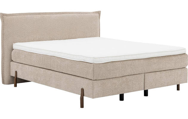 Goossens boxspring compleet gs 200 compleet beige stof - 8260100-goossens-gs-200-boxspring-stof-07