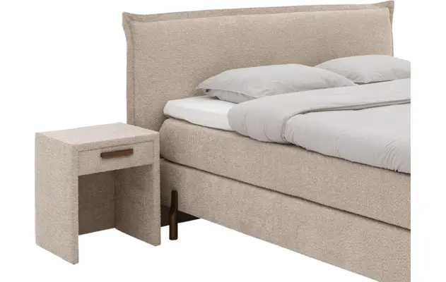Goossens boxspring gs 200 beige stof - 8260100-goossens-gs-200-boxspring-stof-18