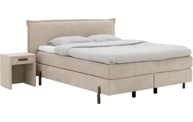 Goossens boxspring gs 200 beige stof - 8260100-goossens-gs-200-boxspring-stof-22