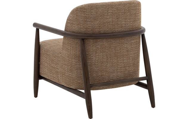Goossens fauteuil fuzz bruin stof - 8260106-goossens-fuzz-fauteuil-stof-02