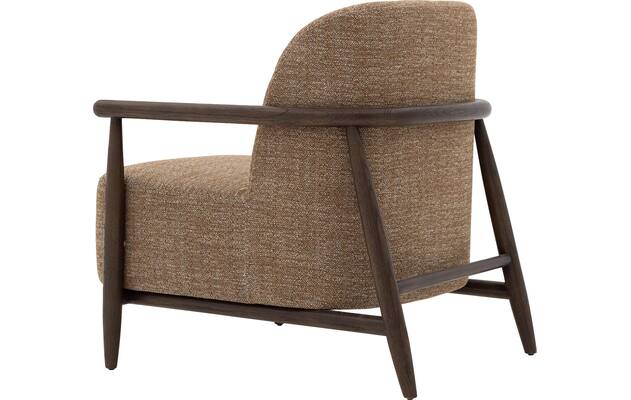 Goossens fauteuil fuzz bruin stof - 8260106-goossens-fuzz-fauteuil-stof-03