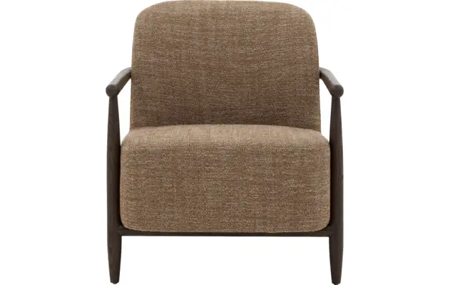 Goossens fauteuil fuzz bruin stof - 8260106-goossens-fuzz-fauteuil-stof-05