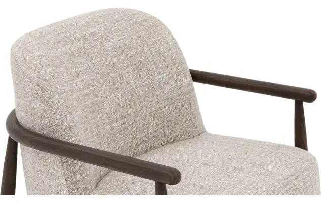 Goossens fauteuil fuzz bruin stof - 8260107-goossens-fuzz-fauteuil-stof-07