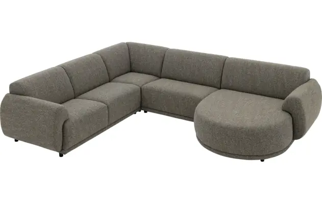 Goossens u bank benk groen stof - 8260110-goossens-benk-bank-stof-groen-04