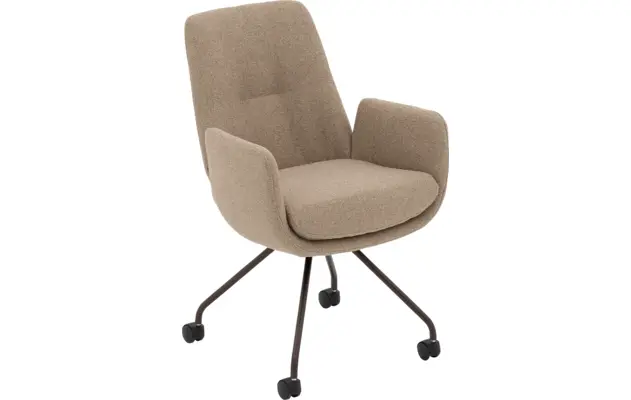 Goossens excellent eetkamerstoel mabach beige stof - 8260113-goossens-excellent-mabach-eetkamerstoel-stof-beige-05