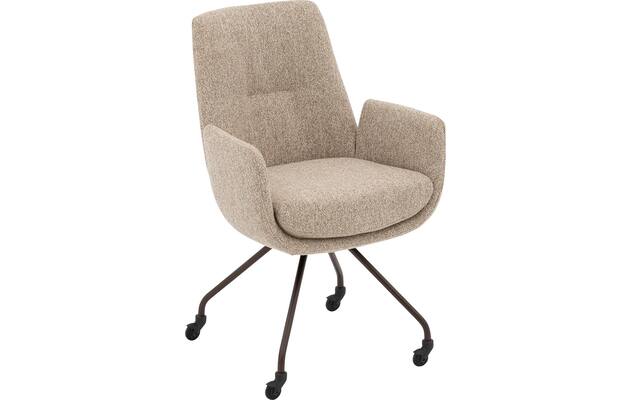 Goossens excellent eetkamerstoel mabach bruin stof - 8260114-goossens-excellent-mabach-eetkamerstoel-stof-bruin-05