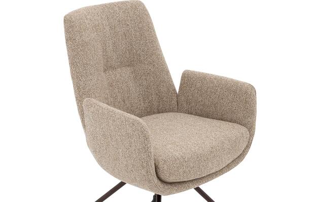 Goossens excellent eetkamerstoel mabach bruin stof - 8260114-goossens-excellent-mabach-eetkamerstoel-stof-bruin-06