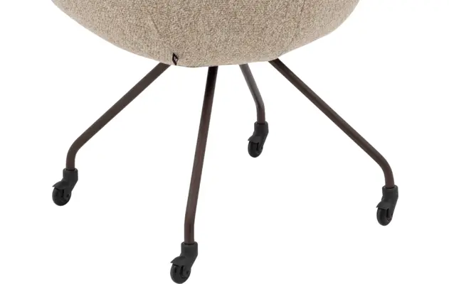 Goossens excellent eetkamerstoel mabach bruin stof - 8260114-goossens-excellent-mabach-eetkamerstoel-stof-bruin-07