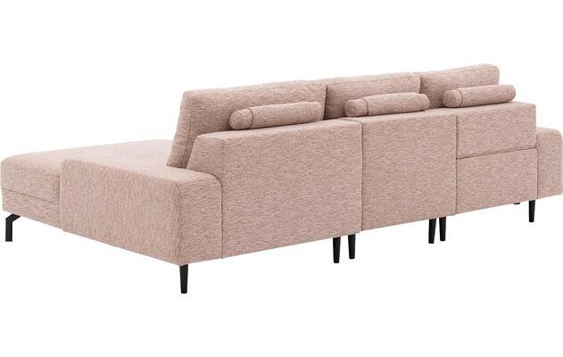 Goossens loungebank valdena roze stof - 8260117-gespiegeld-06