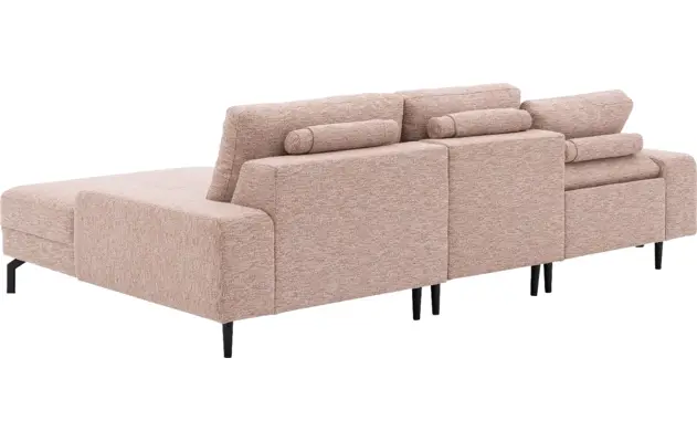 Goossens loungebank valdena roze stof - 8260117-gespiegeld-07