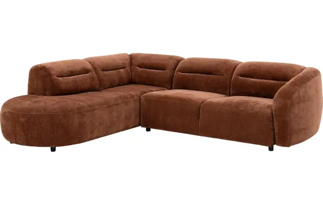 Goossens hoekbank zitra bruin stof - 8260133-gespiegeld-03