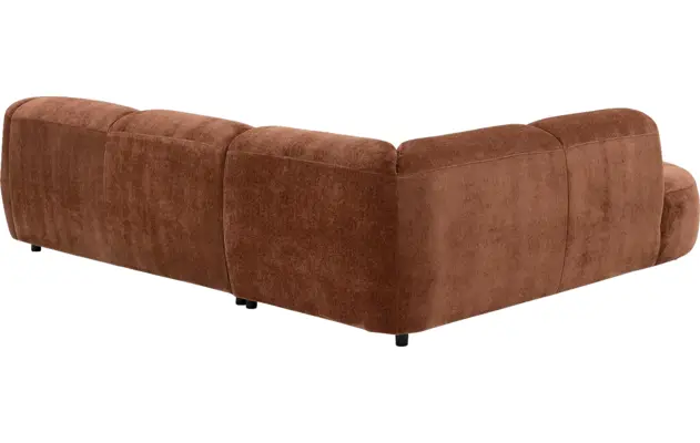 Goossens hoekbank zitra bruin stof - 8260133-gespiegeld-04