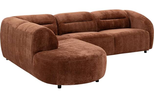 Goossens hoekbank zitra bruin stof - 8260133-gespiegeld-05
