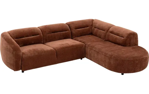 Goossens hoekbank zitra bruin stof - 8260133-goossens-zitra-bank-stof-bruin-05