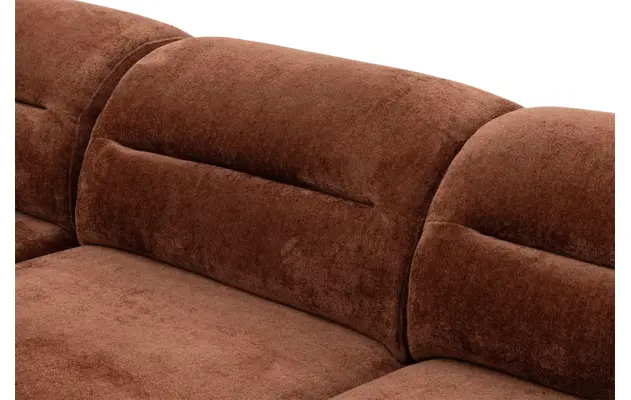 Goossens hoekbank zitra bruin stof - 8260136-gespiegeld-07