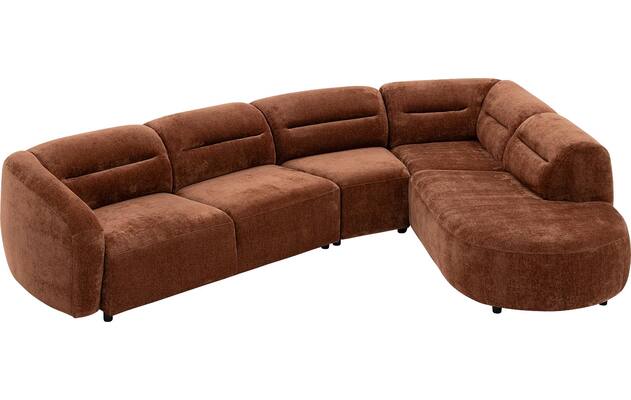 Goossens hoekbank zitra bruin stof - 8260141-goossens-zitra-bank-stof-bruin-02