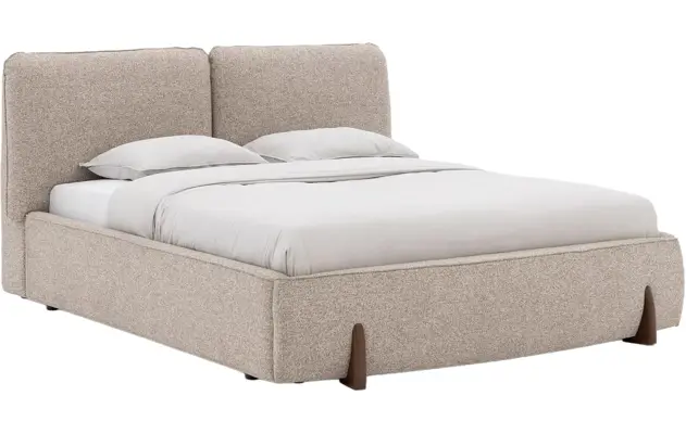 Goossens bedframe luxy storage bruin stof - 8260148-goossens-luxy-storage-bedframe-stof-01