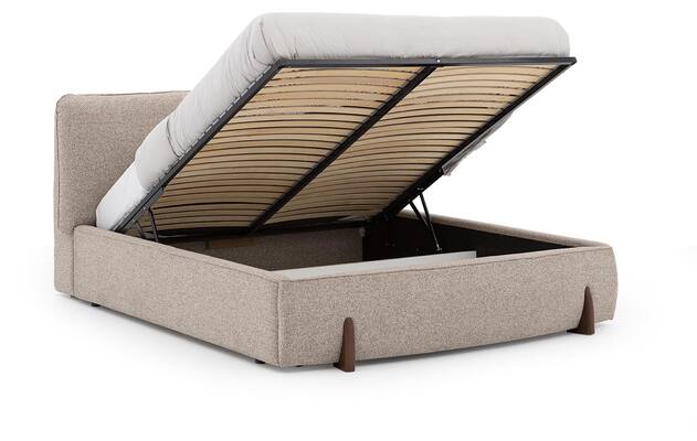 Goossens bedframe luxy storage bruin stof - 8260148-goossens-luxy-storage-bedframe-stof-02