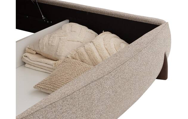 Goossens bedframe luxy storage bruin stof - 8260148-goossens-luxy-storage-bedframe-stof-13
