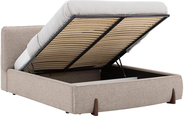 Goossens bedframe luxy storage bruin stof - 8260148-goossens-luxy-storage-bedframe-stof-21