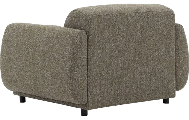Goossens loveseat benk groen stof - 8260149-goossens-benk-bank-stof-groen-02