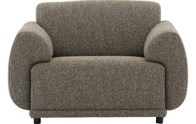 Goossens loveseat benk groen stof - 8260149-goossens-benk-bank-stof-groen-04