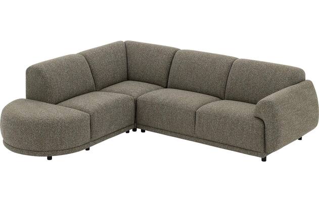 Goossens hoekbank benk groen stof - 8260152-gespiegeld-05