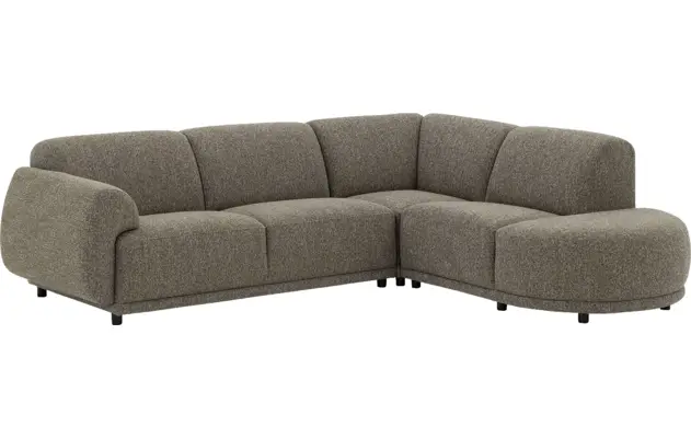 Goossens hoekbank benk groen stof - 8260152-goossens-benk-bank-stof-groen-02