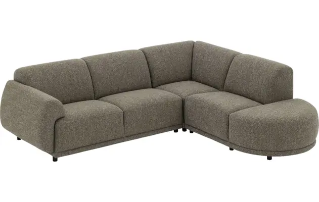 Goossens hoekbank benk groen stof - 8260152-goossens-benk-bank-stof-groen-04