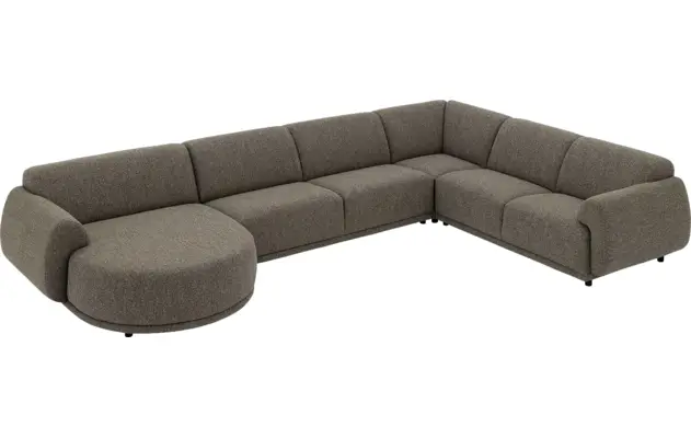 Goossens u bank benk groen stof - 8260154-goossens-benk-bank-stof-groen-04