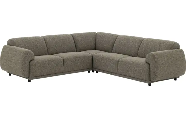 Goossens hoekbank benk groen stof - 8260155-goossens-benk-bank-stof-groen-02
