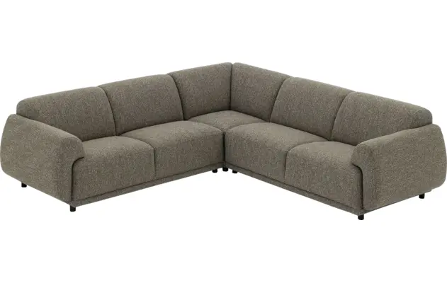 Goossens hoekbank benk groen stof - 8260155-goossens-benk-bank-stof-groen-04