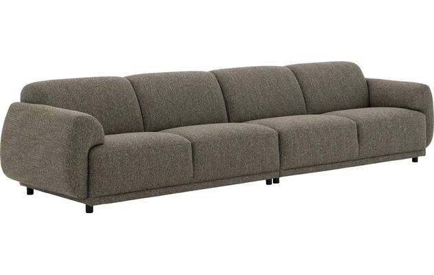Goossens zitbank benk groen stof - 8260156-goossens-benk-bank-stof-groen-02
