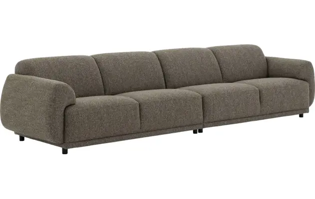 Goossens zitbank benk groen stof - 8260156-goossens-benk-bank-stof-groen-02